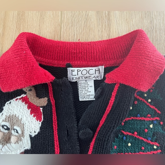 Knit Ugly Christmas Cardigan - Picture 3 of 6